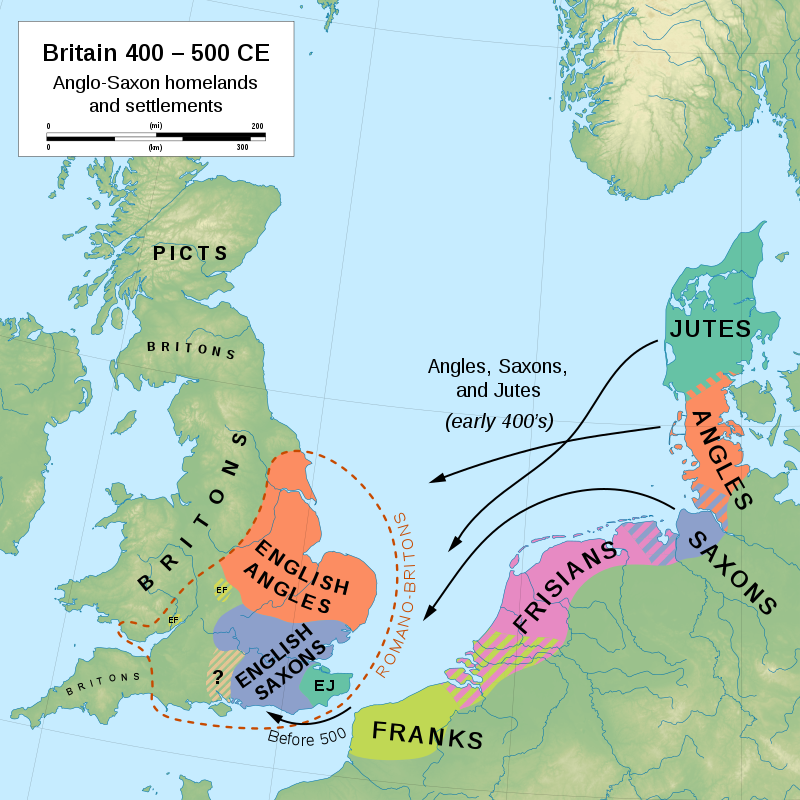 0400~0500 Anglo-Saxon Settlements
